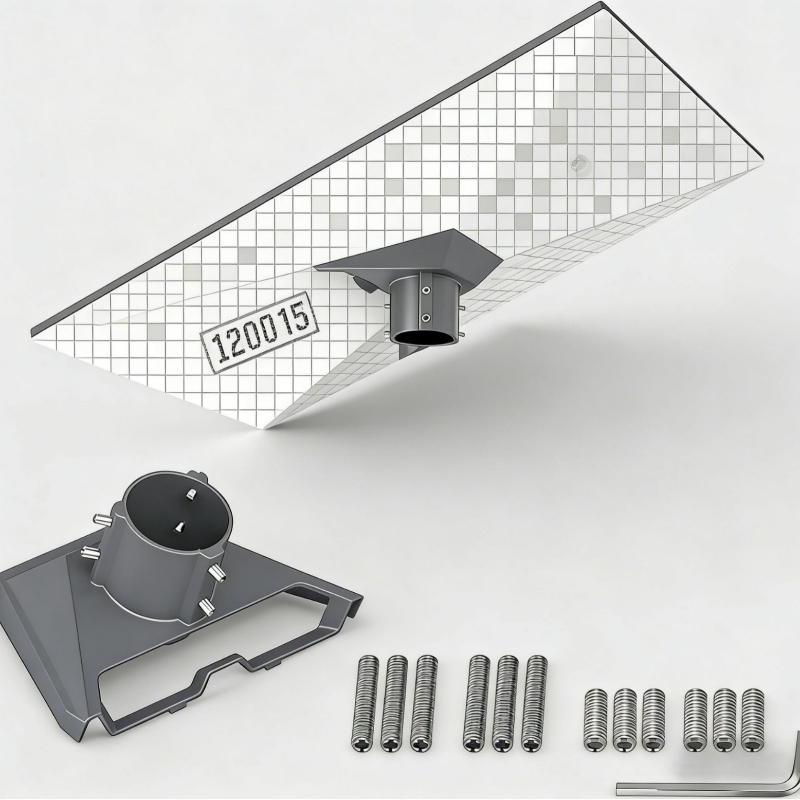 Outdoor Furniture Metal - Kit Basis Pemasangan Generasi Ketiga Braket