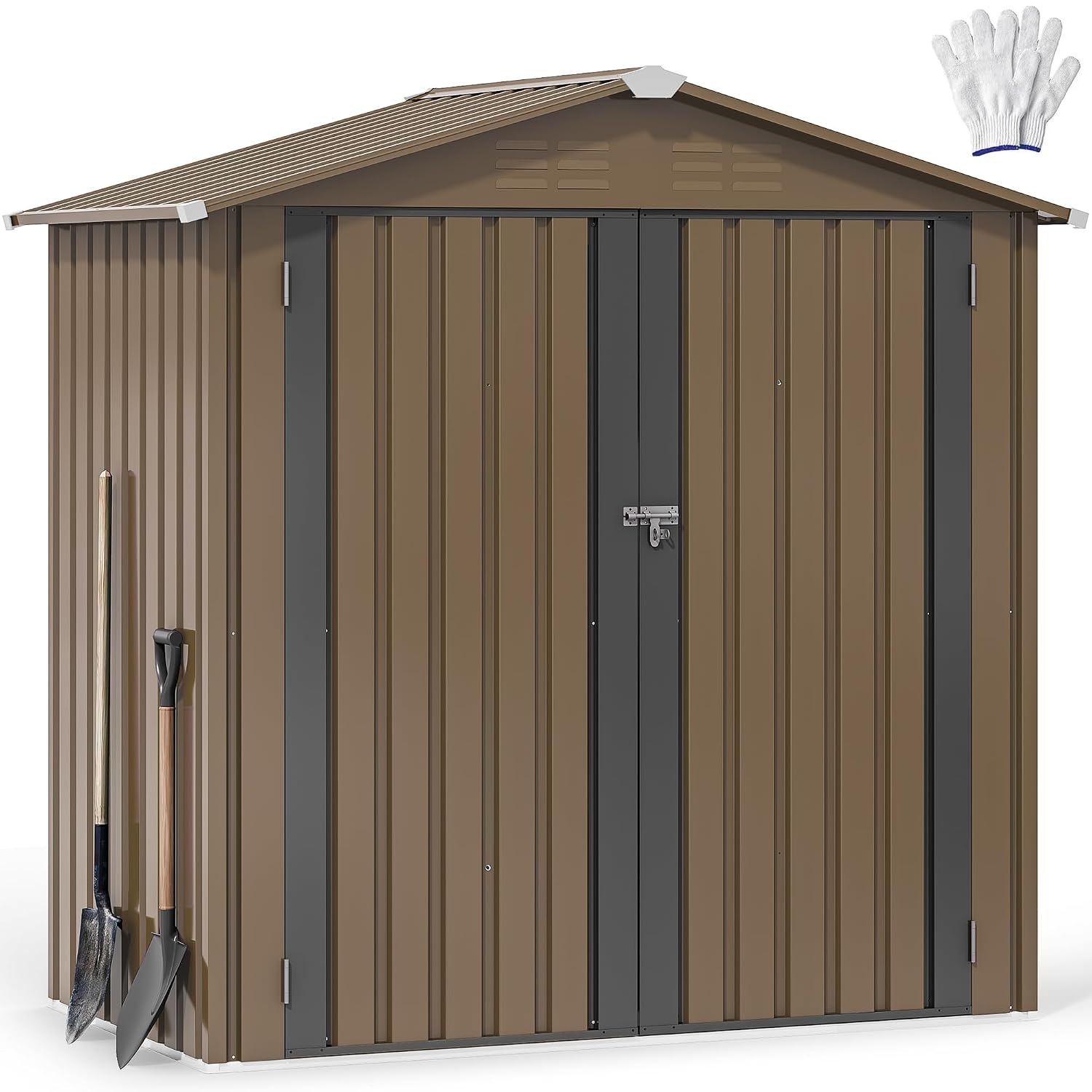 Outdoor Furniture Metal - Gudang Penyimpanan Luar Ruangan dari Logam