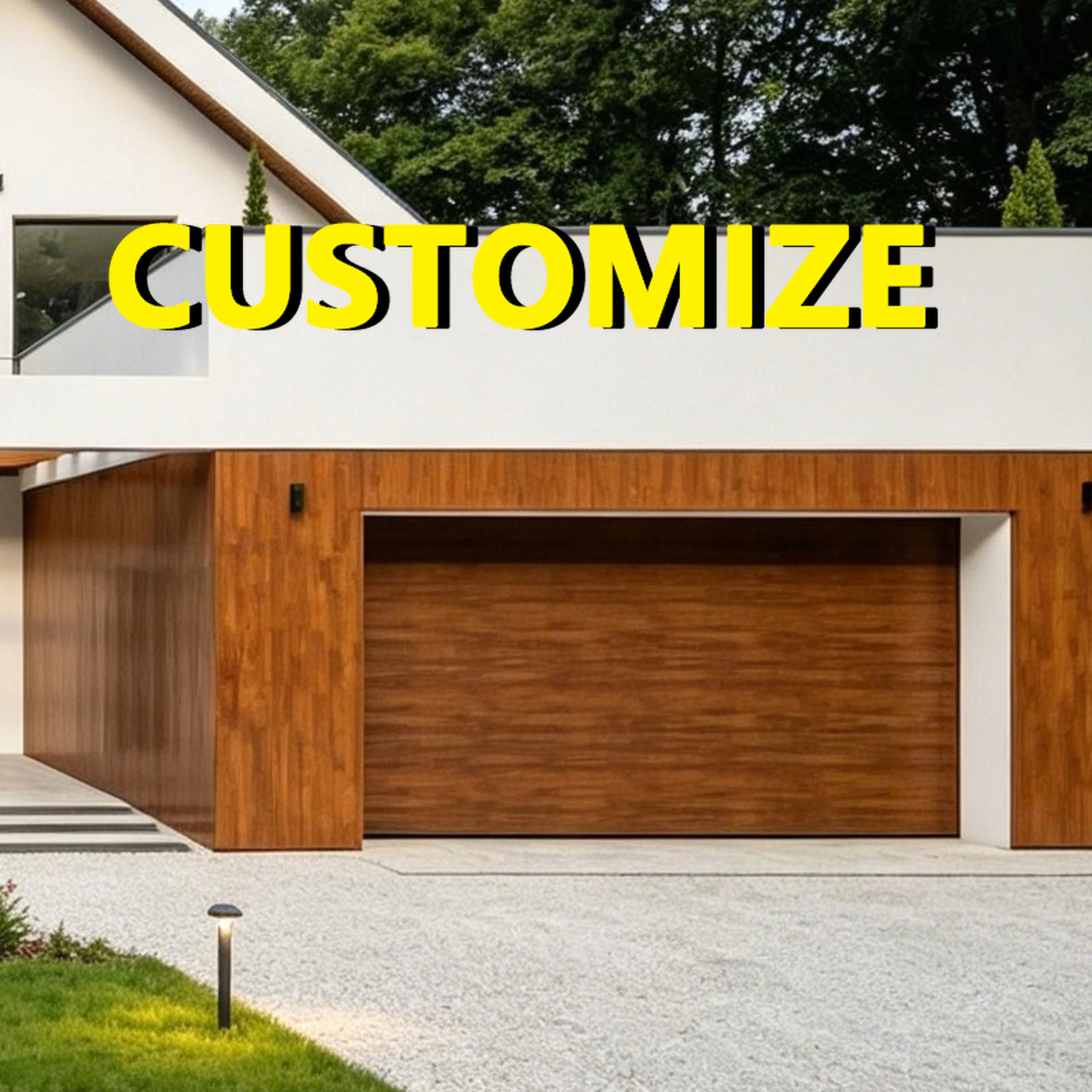 Outdoor Furniture Metal - Pintu Garasi Aluminium Tahan Cuaca Anti
