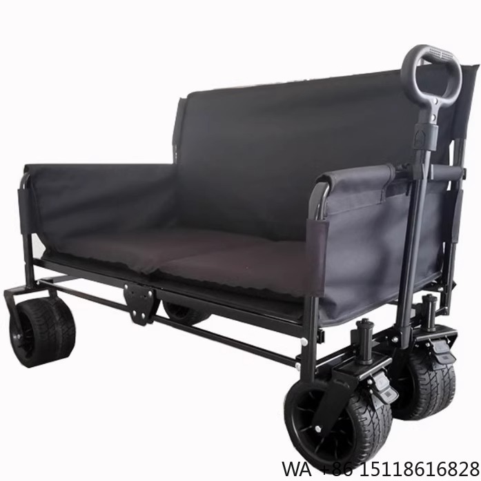Outdoor Furniture Metal - JXFT Gerobak Lipat Multifungsi Empat Roda