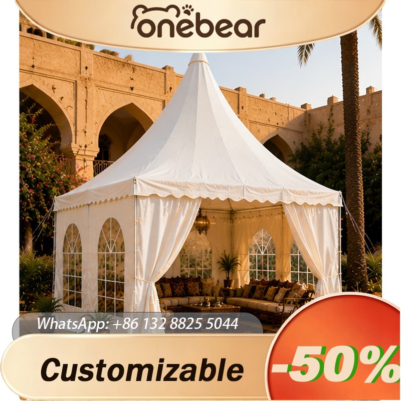 Outdoor Furniture Rental For Party - Tenda Pesta Komersial Model Pagoda, Kanopi