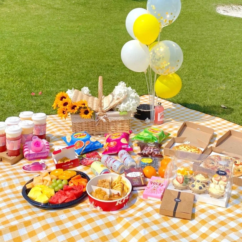 Alas Piknik Ekstra Besar 200x2 - Outdoor Rug Waterproof ulasan dan harga