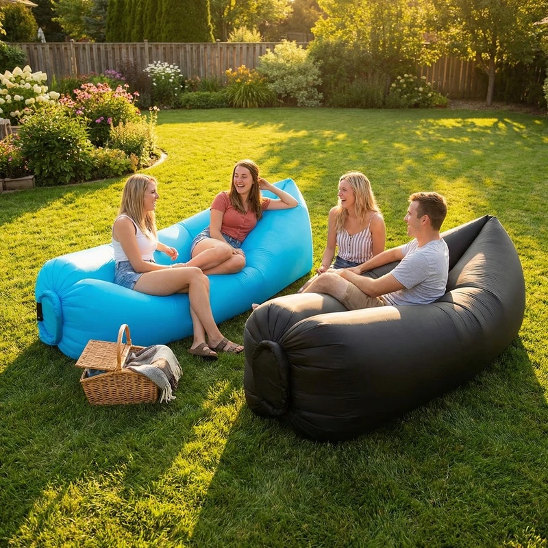 Sofa Udara Tiup Portabel, Kurs - Outdoor Furniture For Pool ulasan dan harga