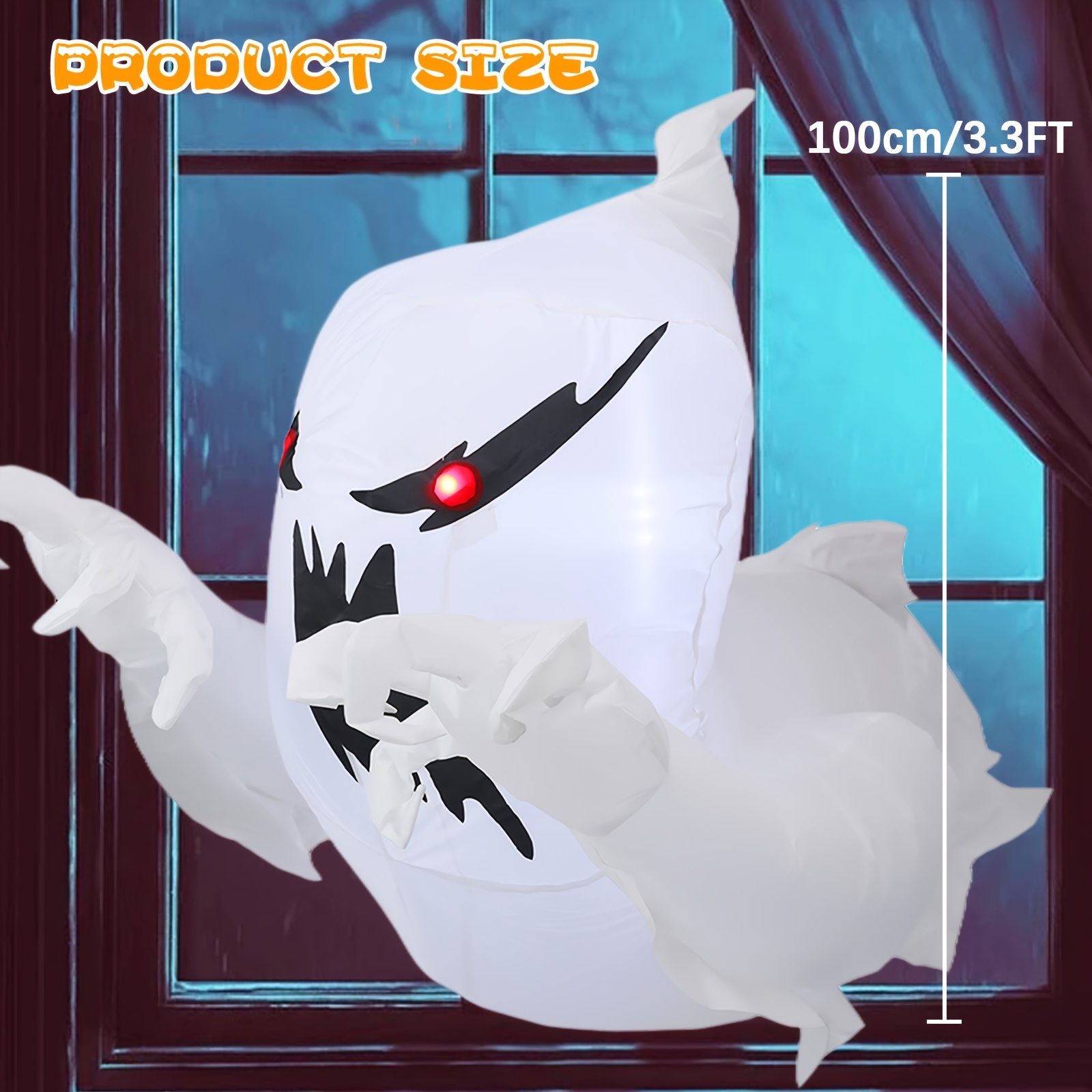 Dekorasi Hantu Tiup Halloween  - Outdoor Furniture Warehouse ulasan dan harga