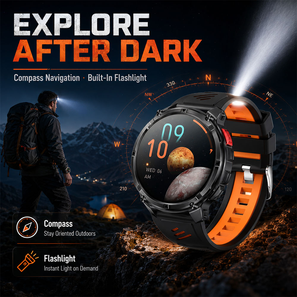 Jam Tangan Pintar Outdoor Ultr - Outdoor Rug Waterproof ulasan dan harga