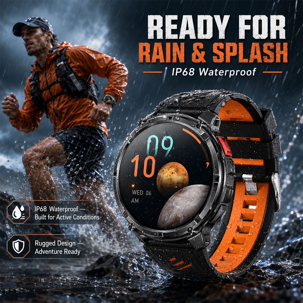 Jam Tangan Pintar Outdoor Ultr - Outdoor Rug Waterproof ulasan dan harga