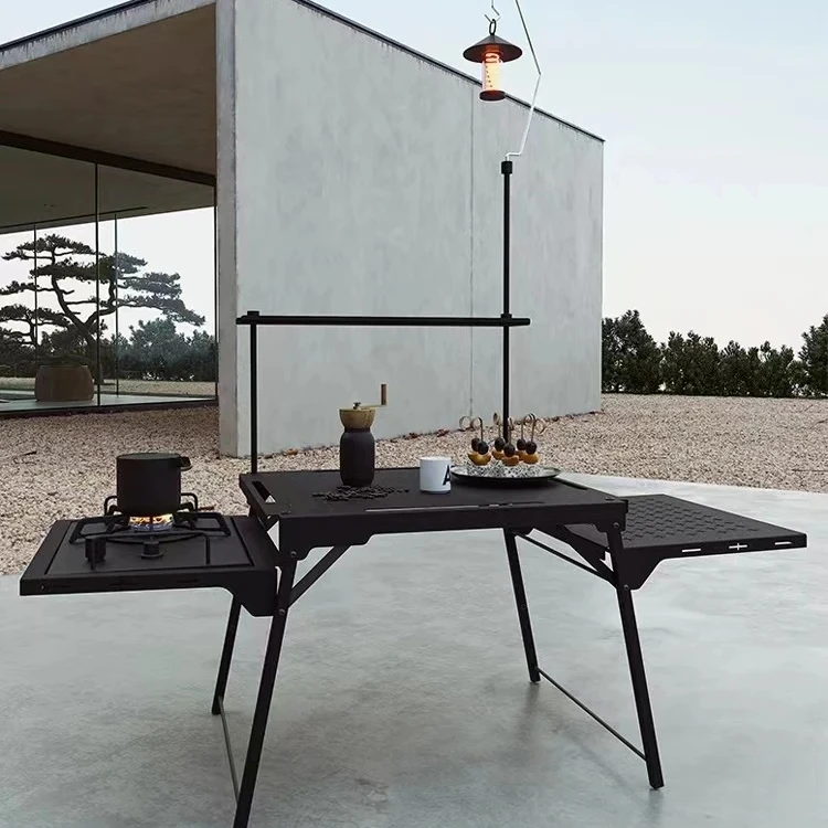 Meja Dapur Portabel Aluminium  - Outdoor Furniture Warehouse ulasan dan harga