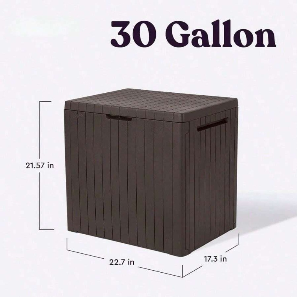 Kotak Penyimpanan Resin Luar R - Outdoor Furniture For Pool ulasan dan harga